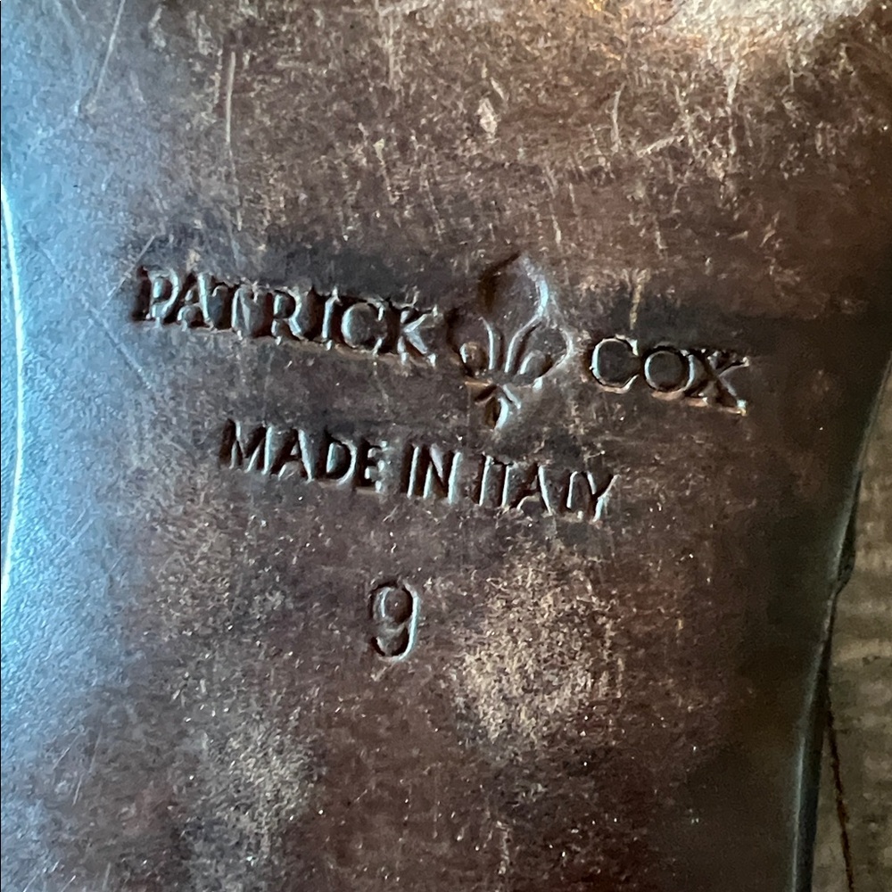 Patrick Cox Rich Black Leather Shoes View 4